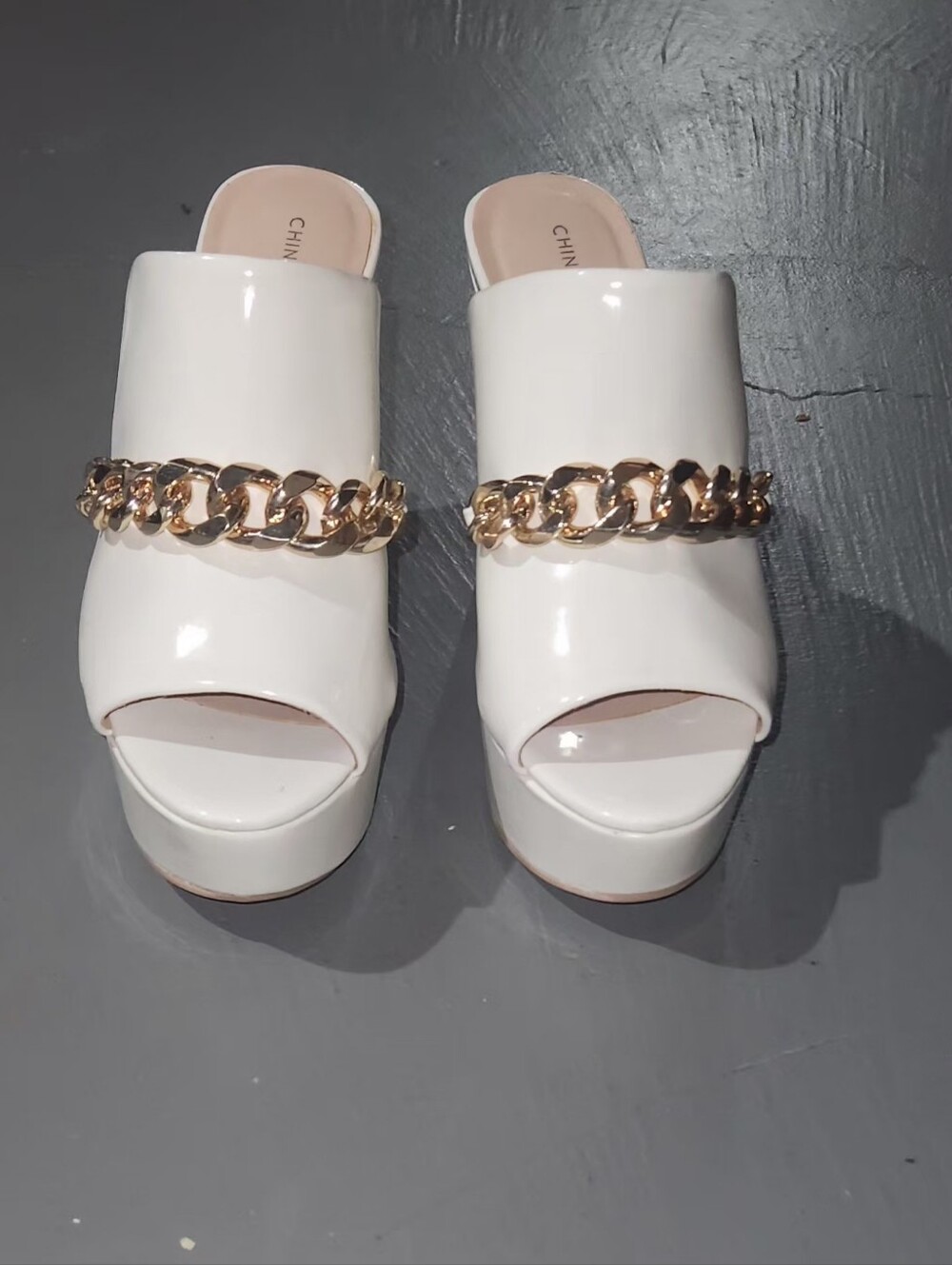 Chinese Laundry Ditzy Platform Sandals Size 8.5 - Picture 4 of 8